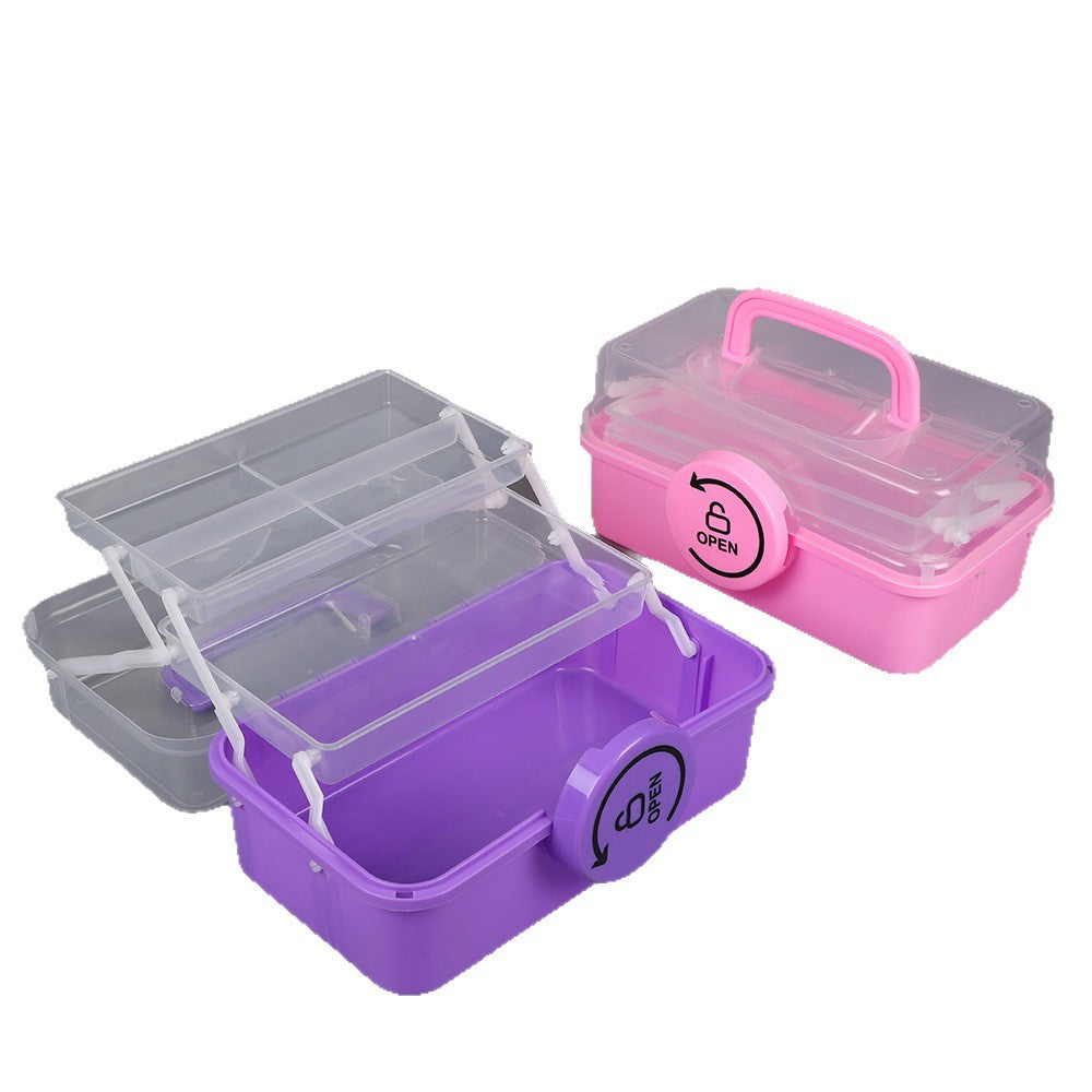 Portable Multi-Section Craft Storage Box Kalsten