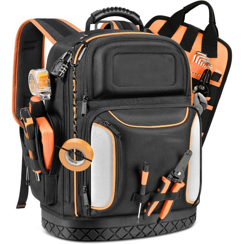 Multi-Functional Tool Backpack with Integrated Organizer Kalsten
