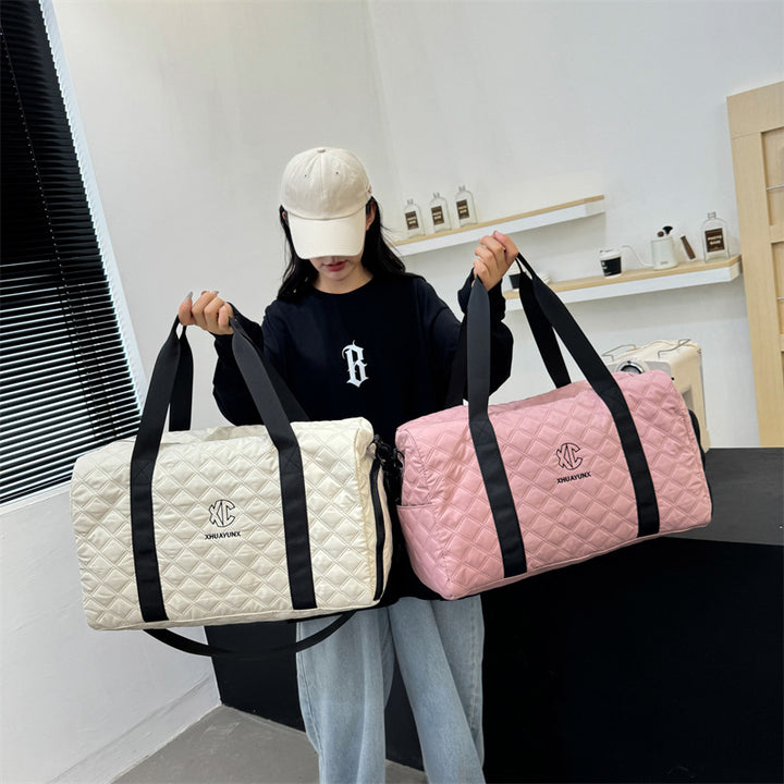 Quilted Sport Duffel Bag