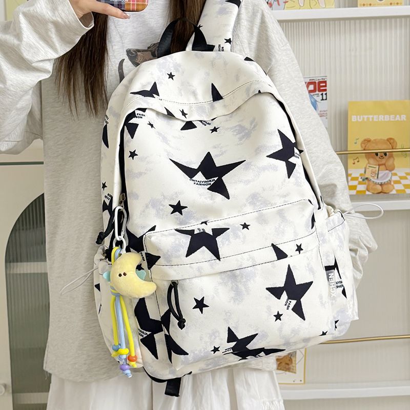 Leisure backpack with practical star motif Kalsten