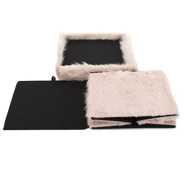 Decorative Plush Ottoman Kalsten
