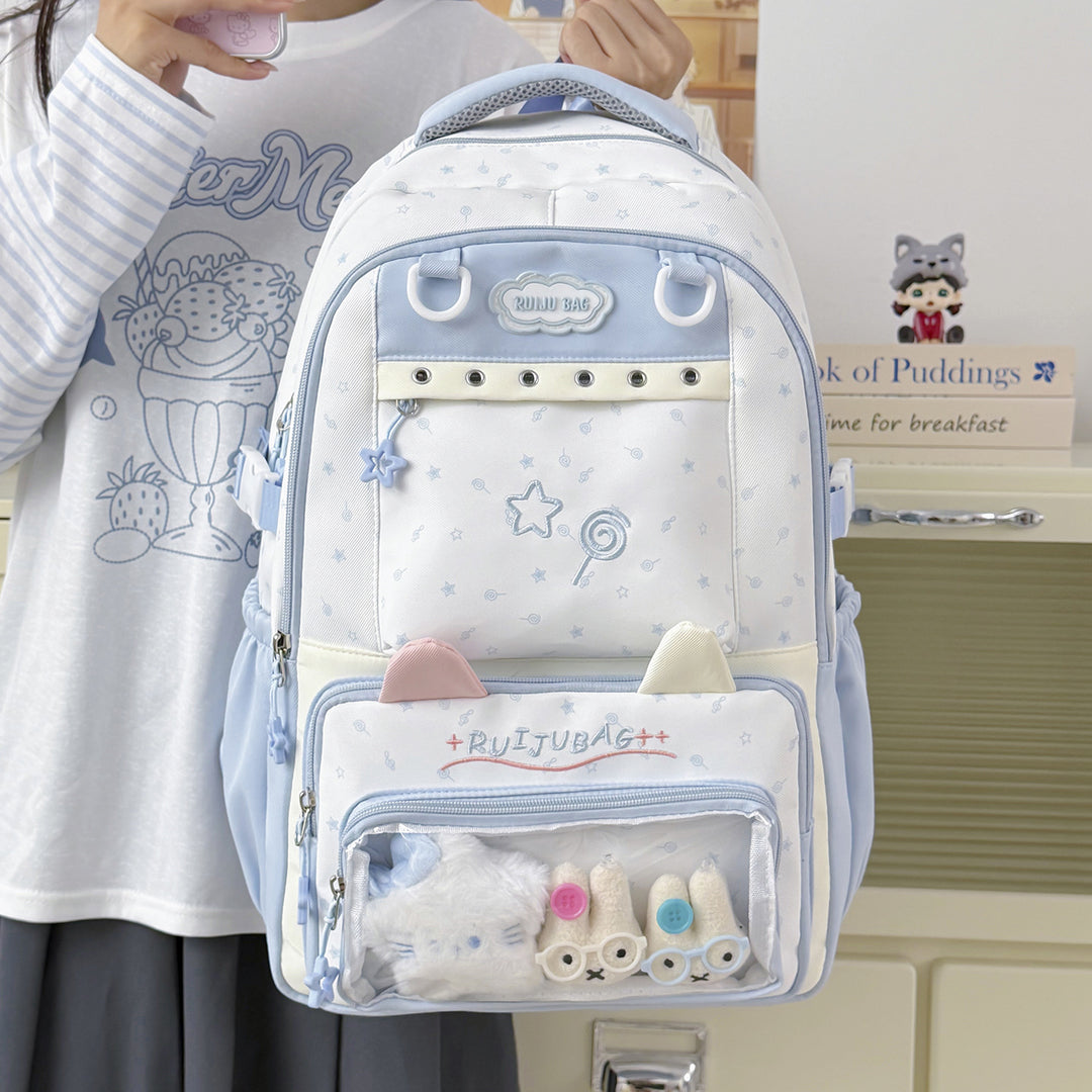Decorative Plush Cartoon-Themed Backpack Kalsten