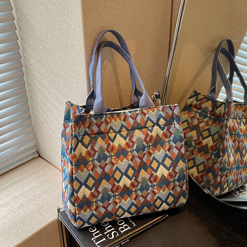 Fun Patterned Tote Bag