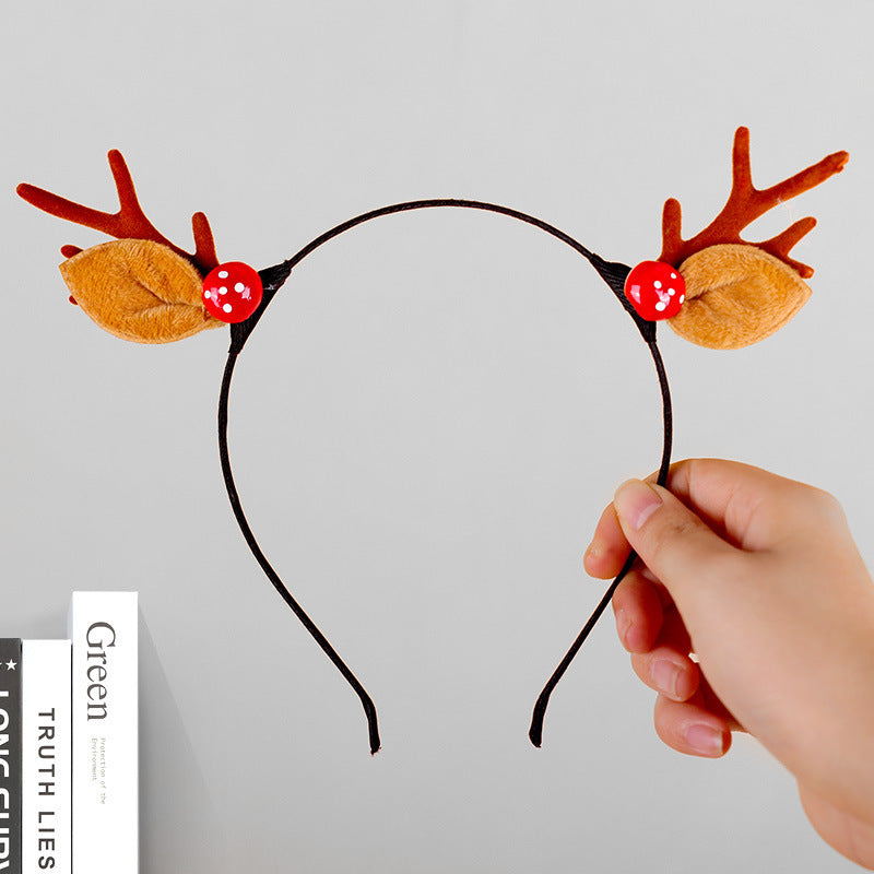 Festive Reindeer Antler Headband