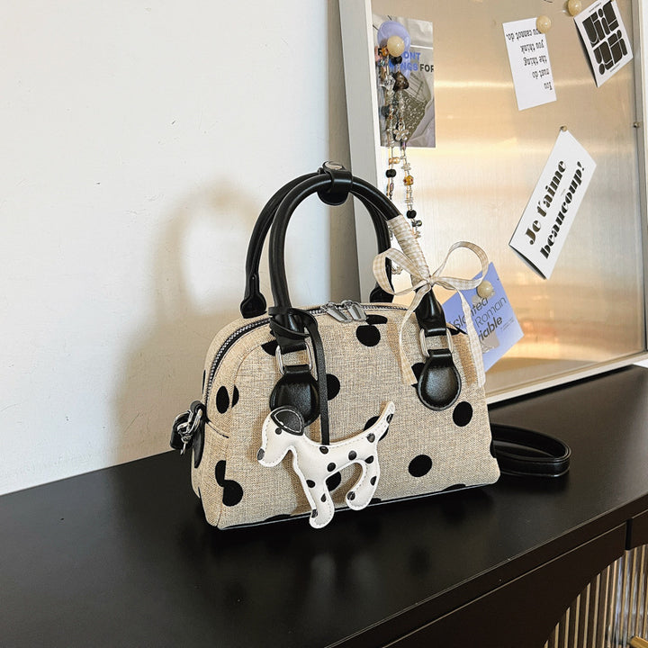 Whimsical Polka Dot Mini Handbag Kalsten