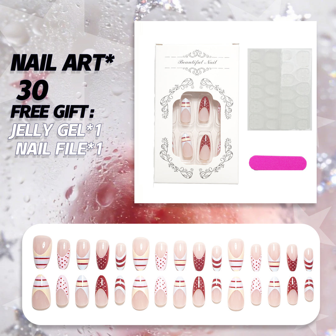 Deluxe Press-On Nail Art Set