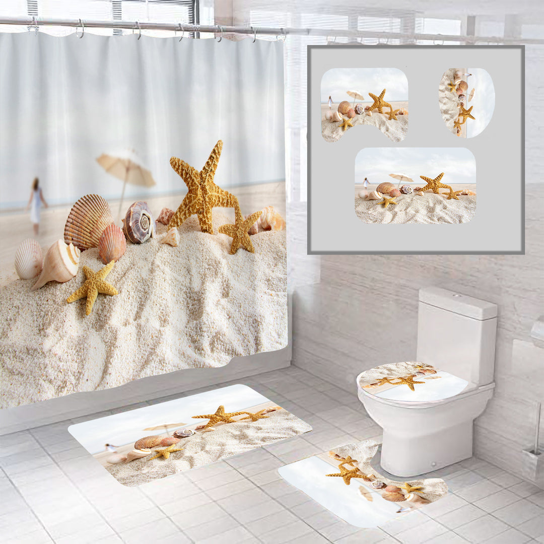 Dolphin-Themed Bathroom Decor Set Kalsten