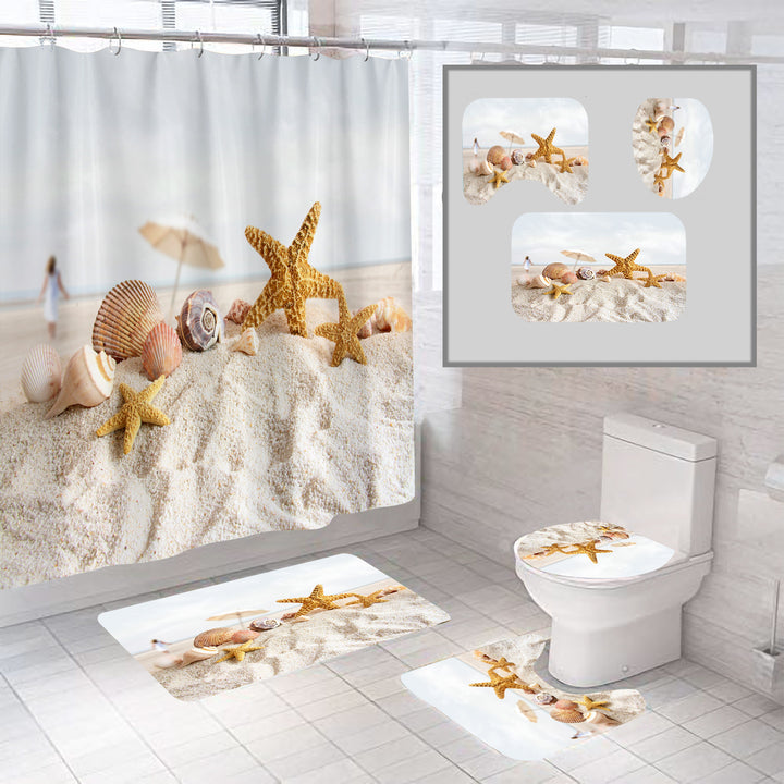 Dolphin-Themed Bathroom Decor Set Kalsten