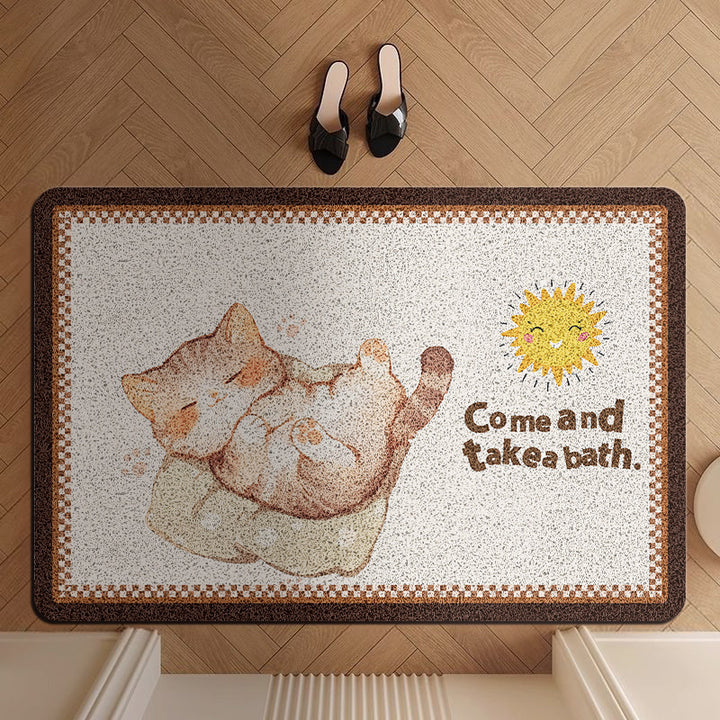 Cat-Themed Doormat Kalsten