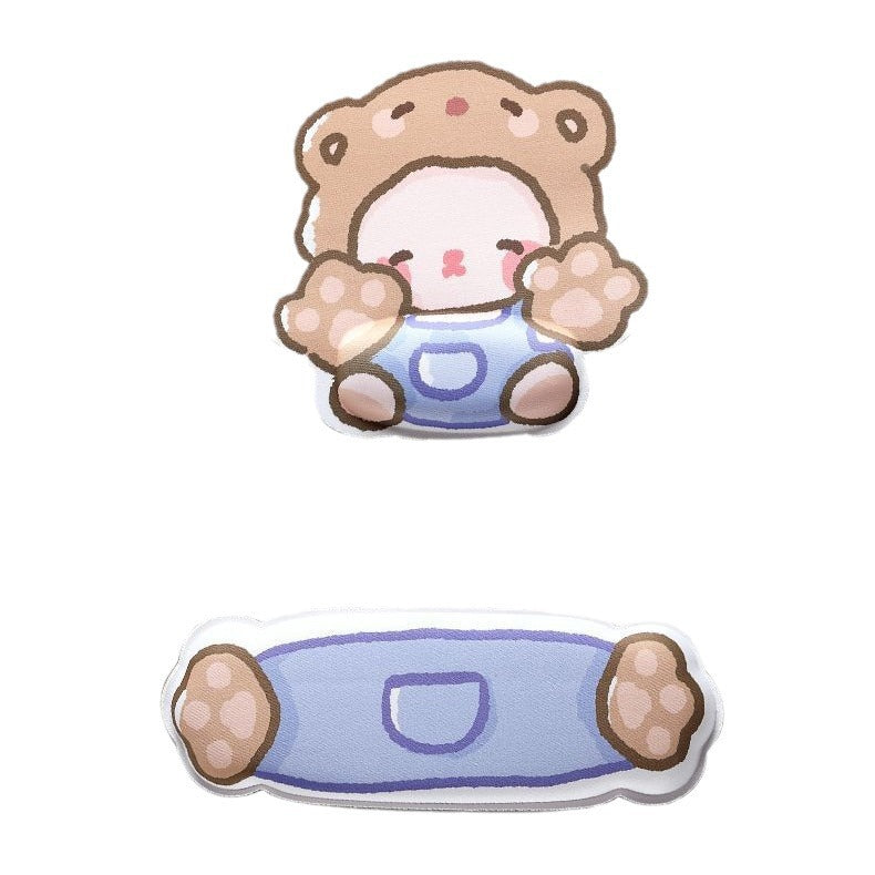 Cartoon-Themed Ergonomic Wrist Support Pad