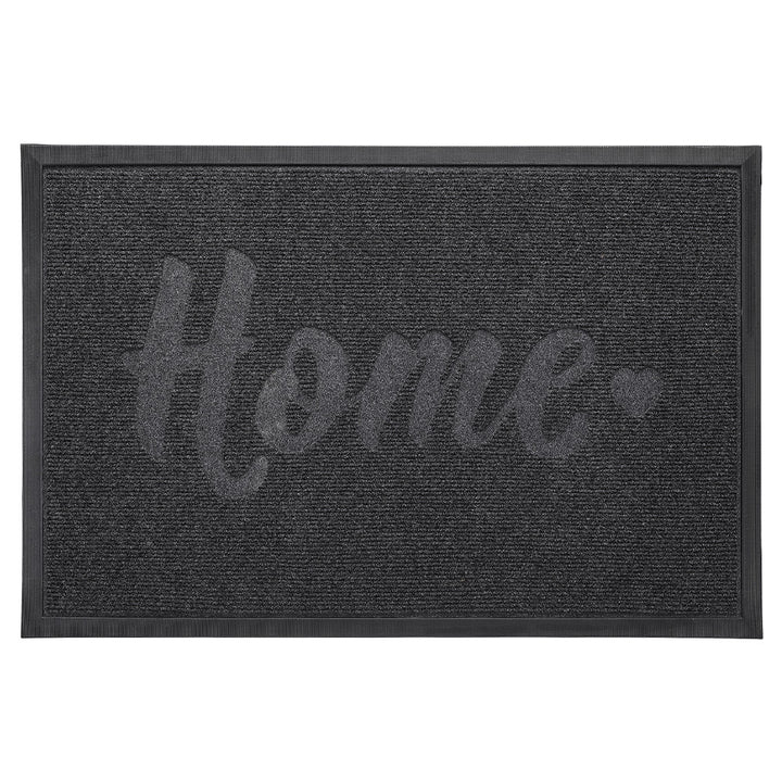 Textured Doormat with Inspirational Message Kalsten