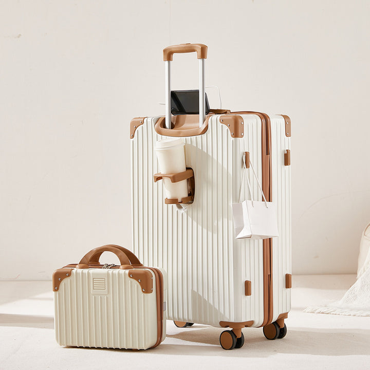Unisex Premium Dual-Function Hardshell Luggage Set Kalsten