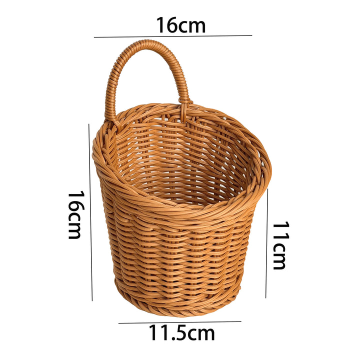 Woven Storage Basket with Handles Kalsten
