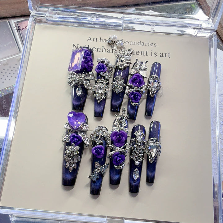 Premium 3D Decorative Nail Art Extensions