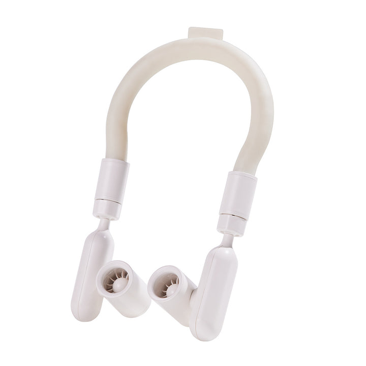 Ladies Portable Neck Fan with Dual Airflow Technology Kalsten