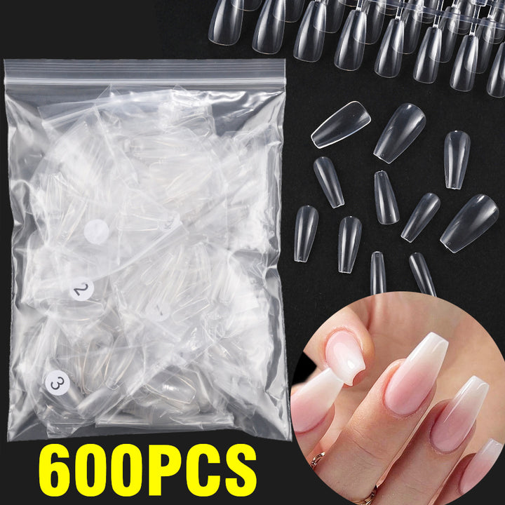 Premium Clear Soft Gel Nail Tips Collection Kalsten