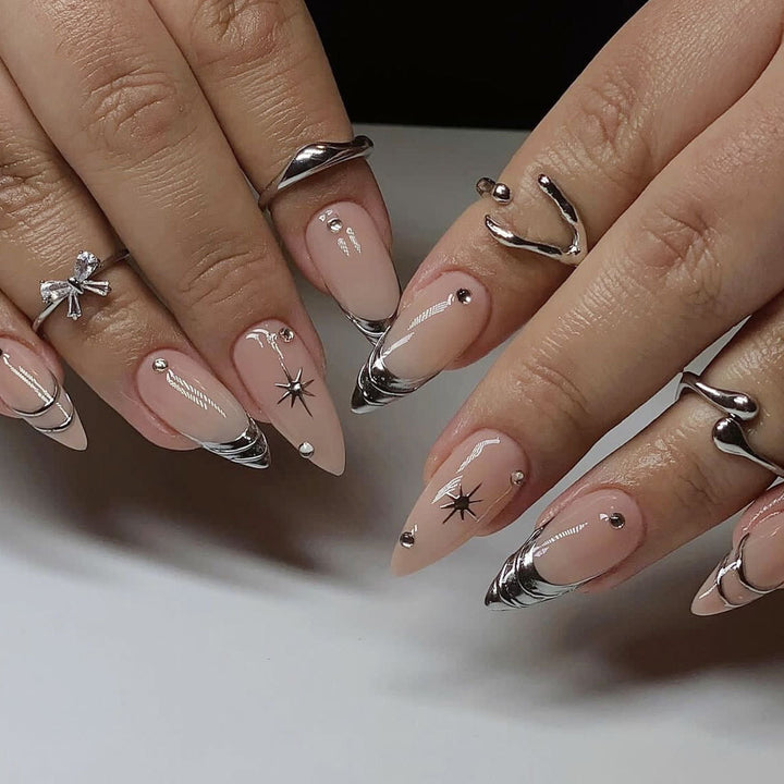 Glamorous Stiletto Nail Art Extensions Kalsten 1789713400
