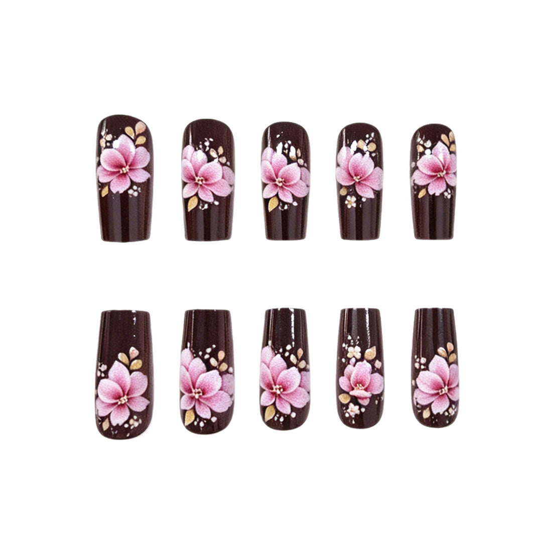 Floral Nail Art Design Kalsten