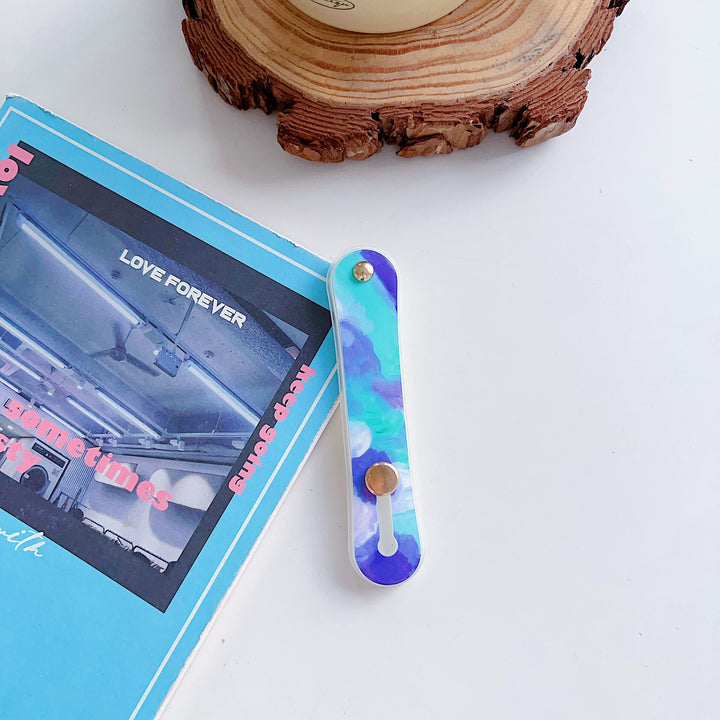 Stylish Galaxy Print Bookmark Kalsten