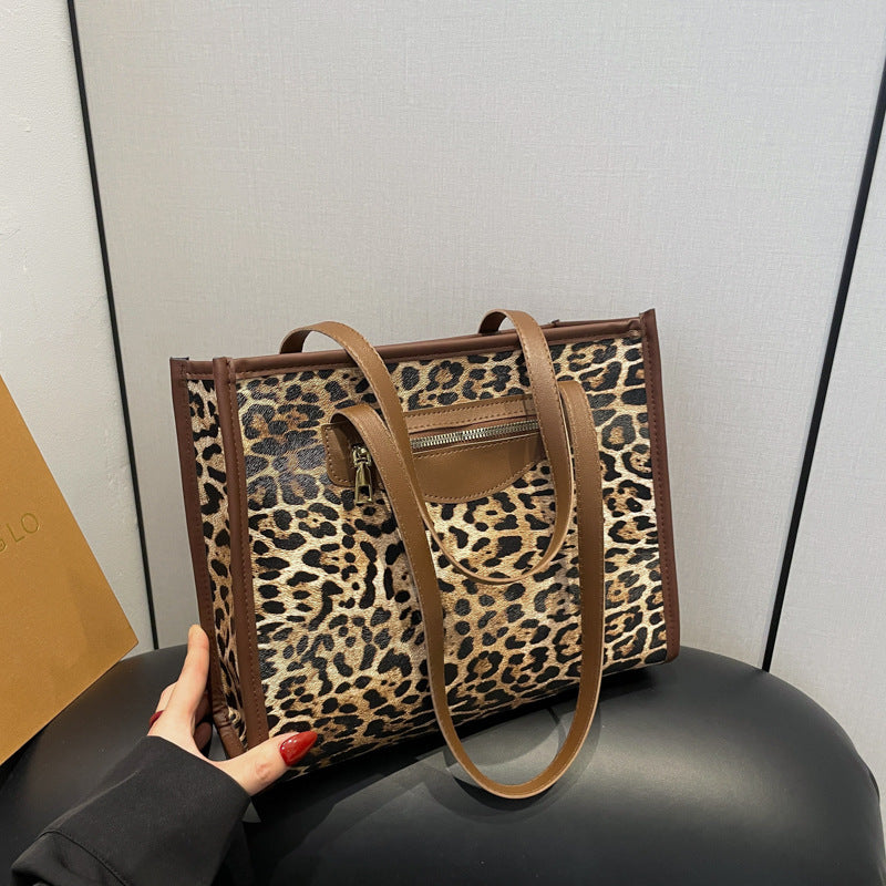 Elegant Animal Print Tote Bag