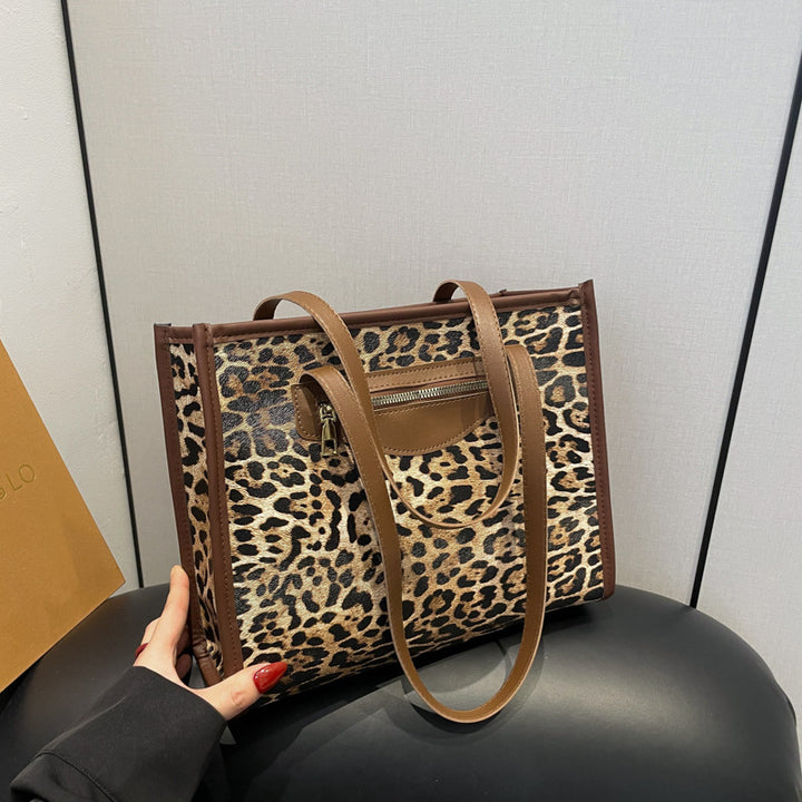 Elegant Animal Print Tote Bag
