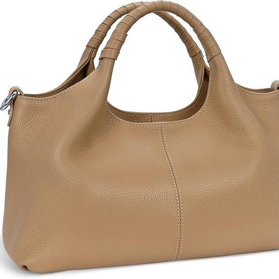 Elegant Leather Handbag Kalsten