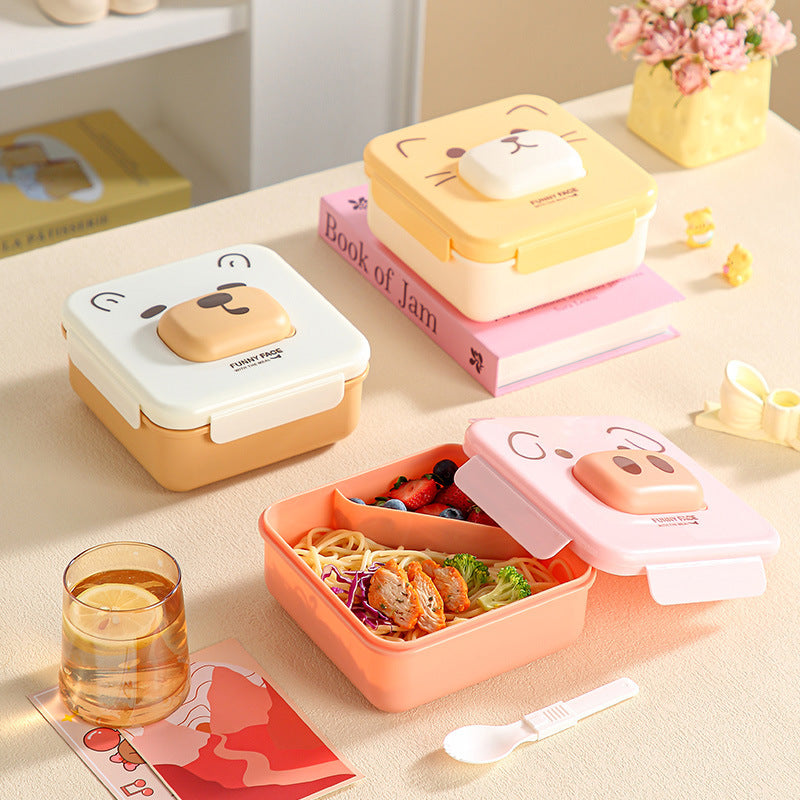 Cartoon-Themed Food Storage Container