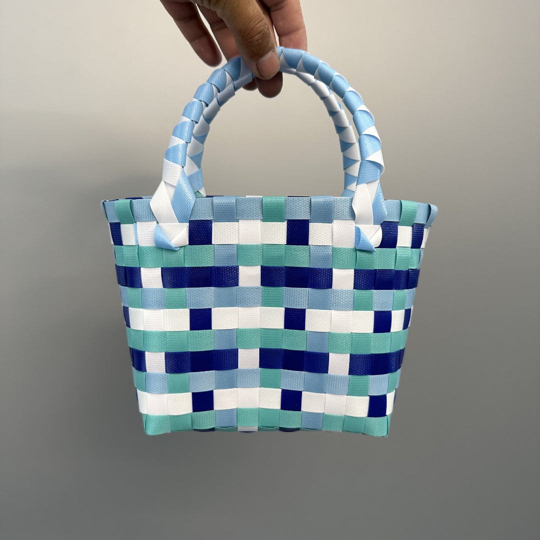 Playful and Colorful Basket Bag Kalsten
