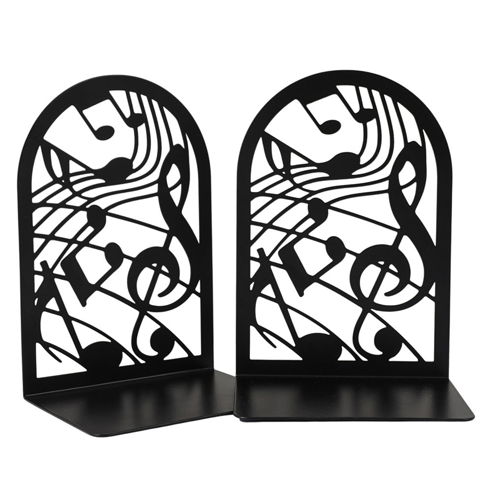 Musical Note Themed Bookends