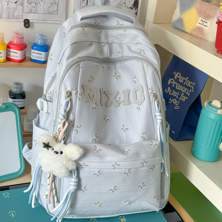 Floral Appliqué Stylish Backpack Kalsten