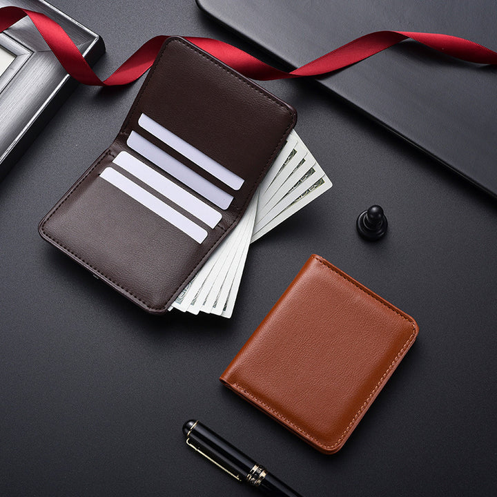 Slim Leather Bi-Fold Wallet Kalsten