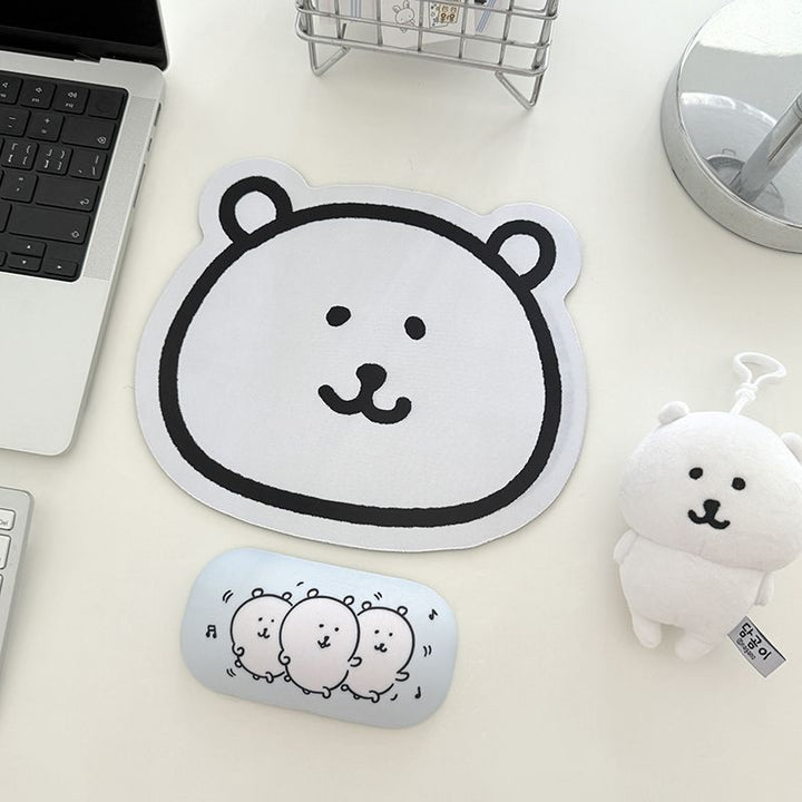 Cute Cartoon Bear Shaped Mouse Pad