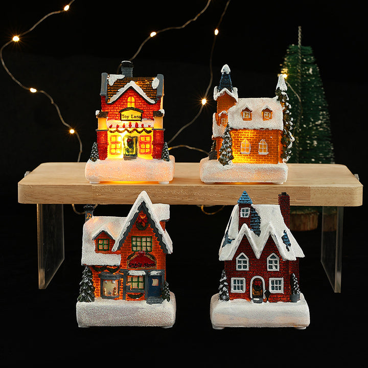 Decorative Christmas lighting with LED house design Kalsten