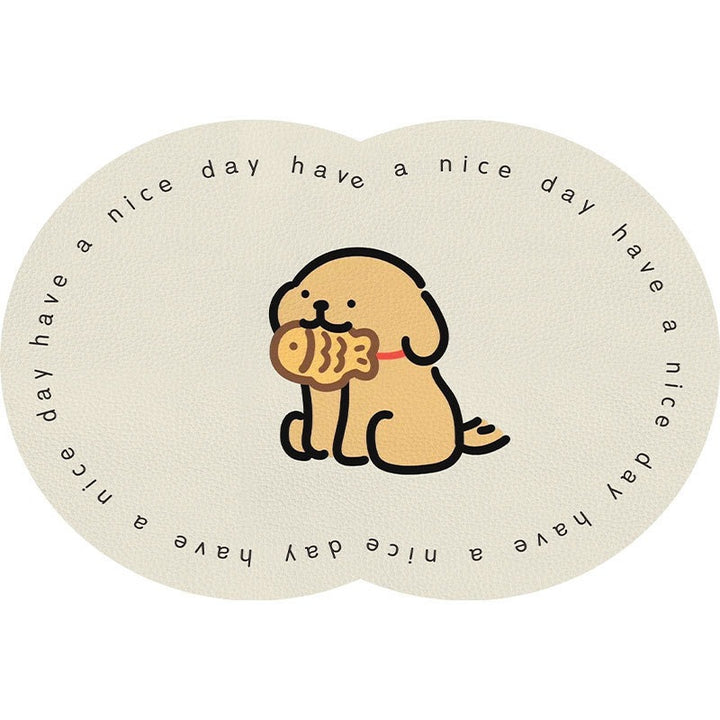 Cute Cartoon Pet-Themed Mat Kalsten
