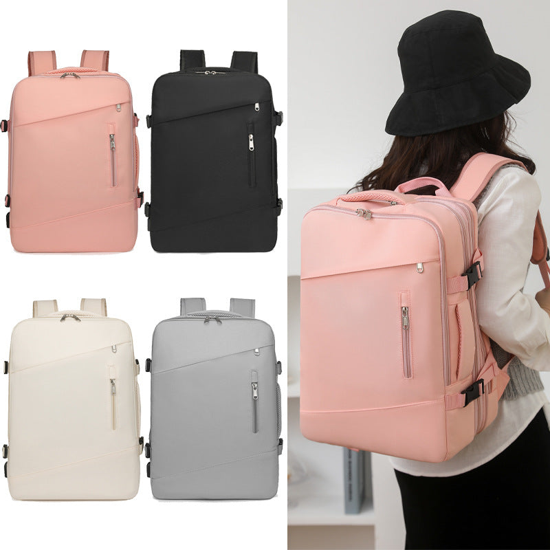 Travel-Friendly Multi-Compartment Backpack