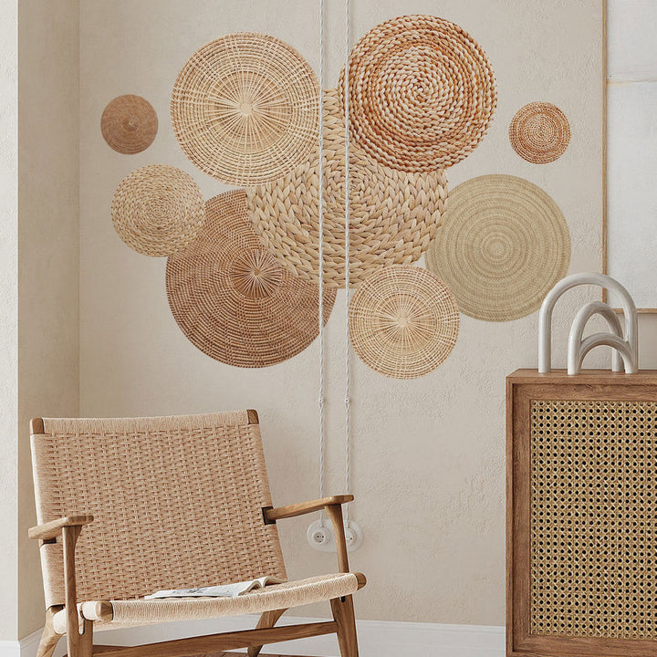 Elegant Wall Decoration Made of Natural Materials Kalsten