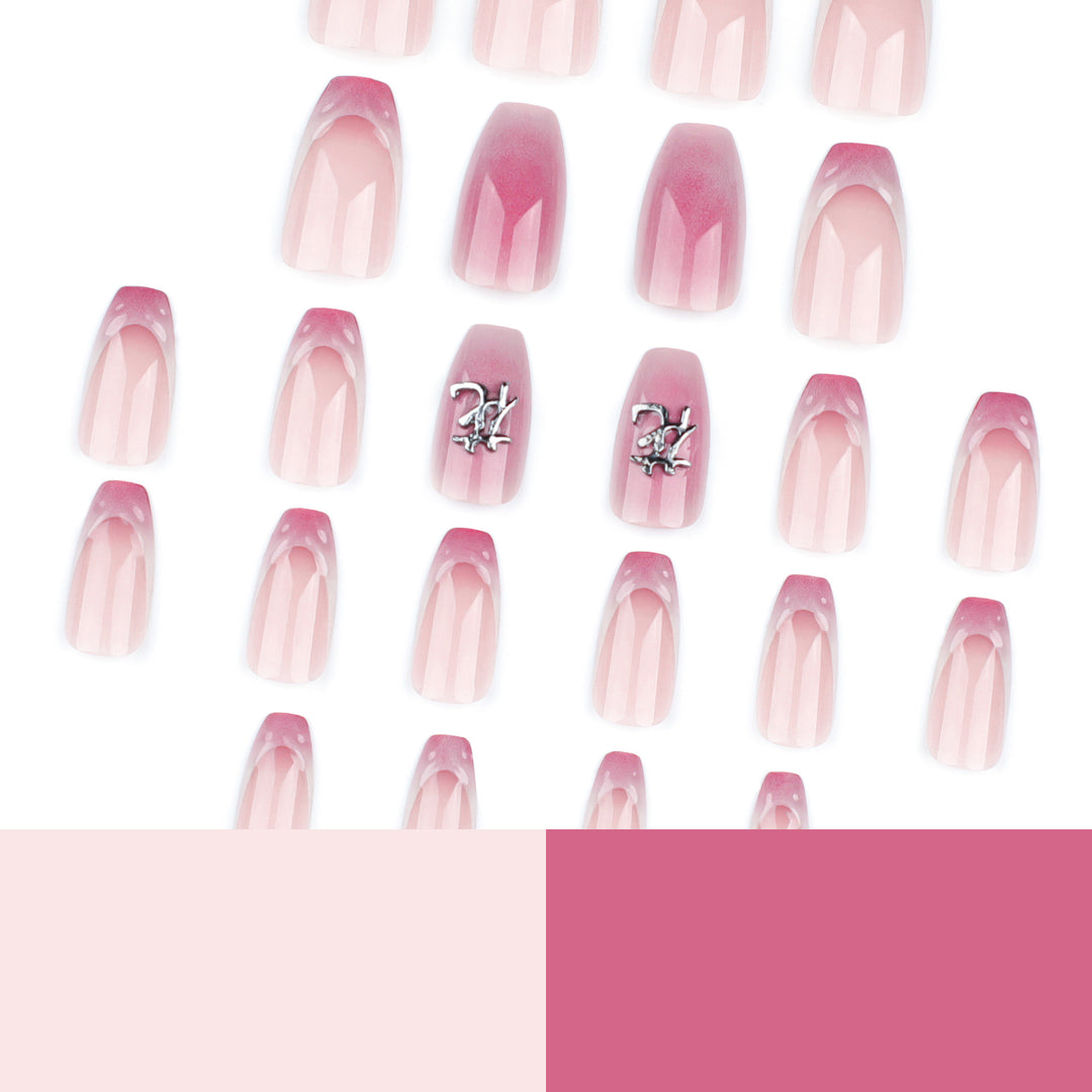 Artful stiletto nails with floral accents and 3D details Kalsten