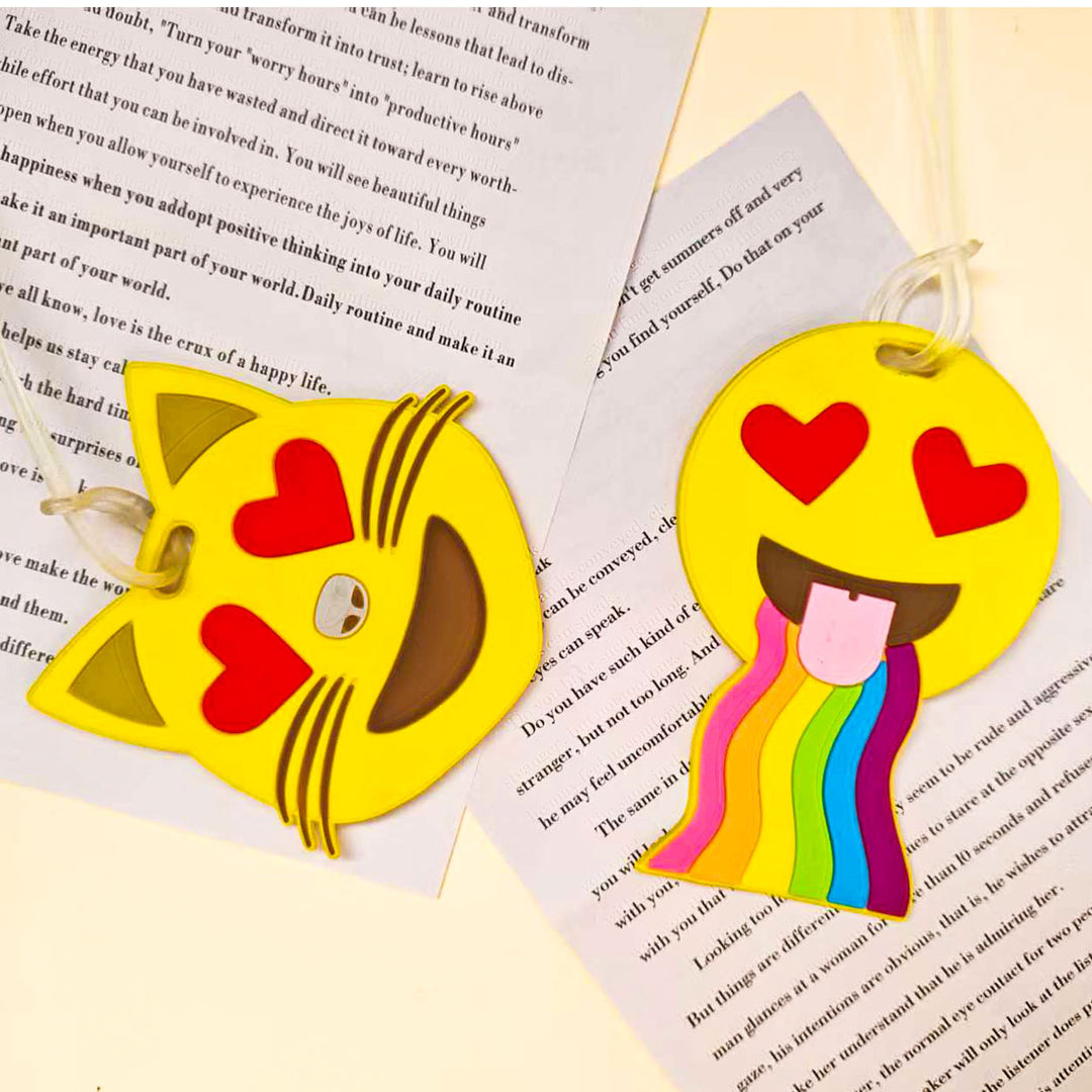 Unisex Luggage Tag in Emoji Design Kalsten
