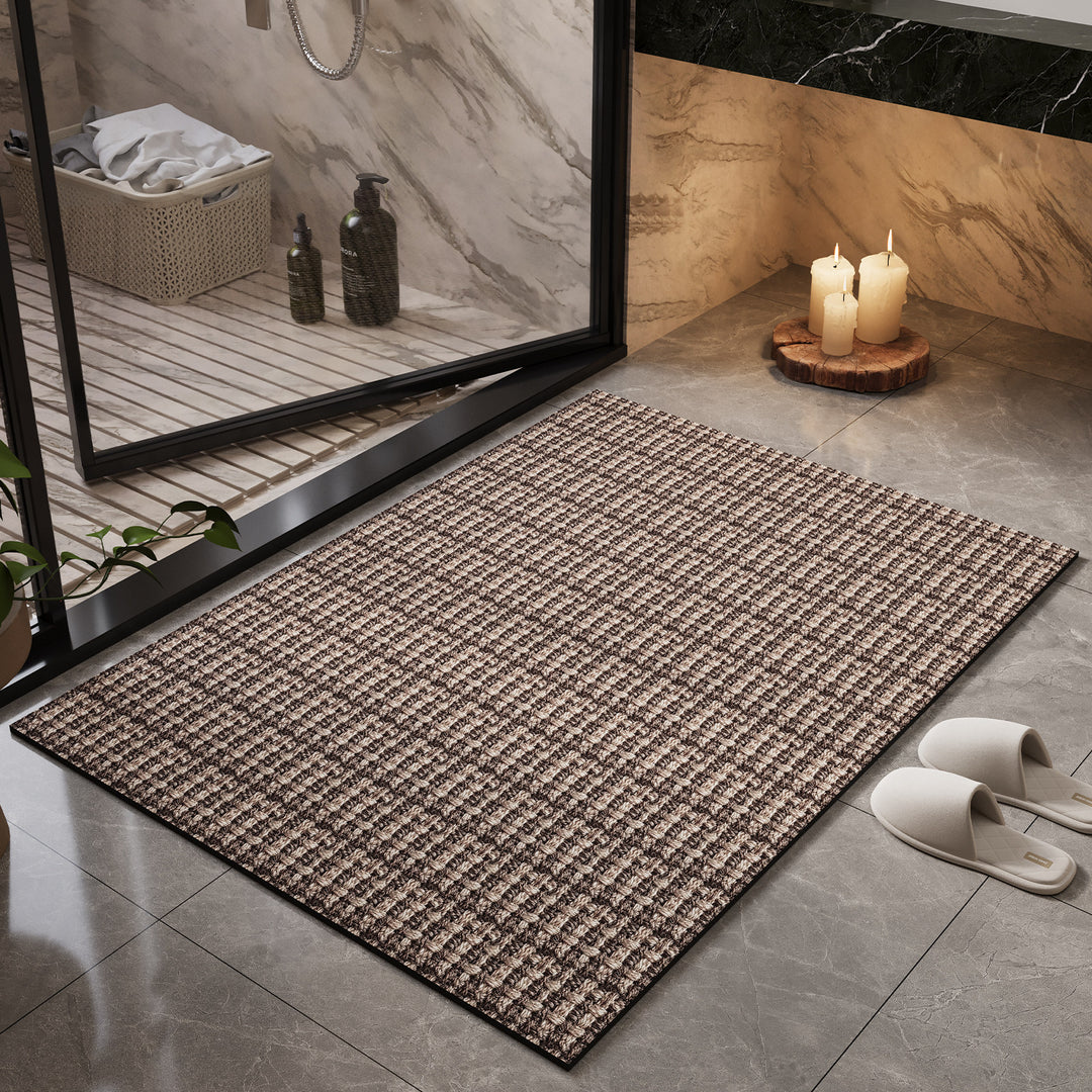 Natural Fiber Bath Mat Kalsten