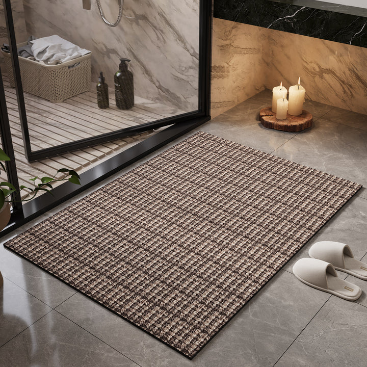 Natural Fiber Bath Mat Kalsten