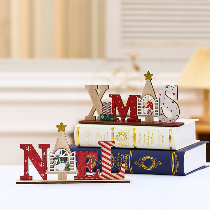 Decorative Wooden Christmas Sign Kalsten