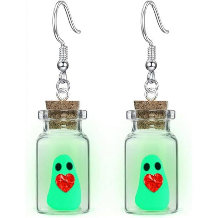 Ghost-In-A-Jar Dangle Earrings Kalsten