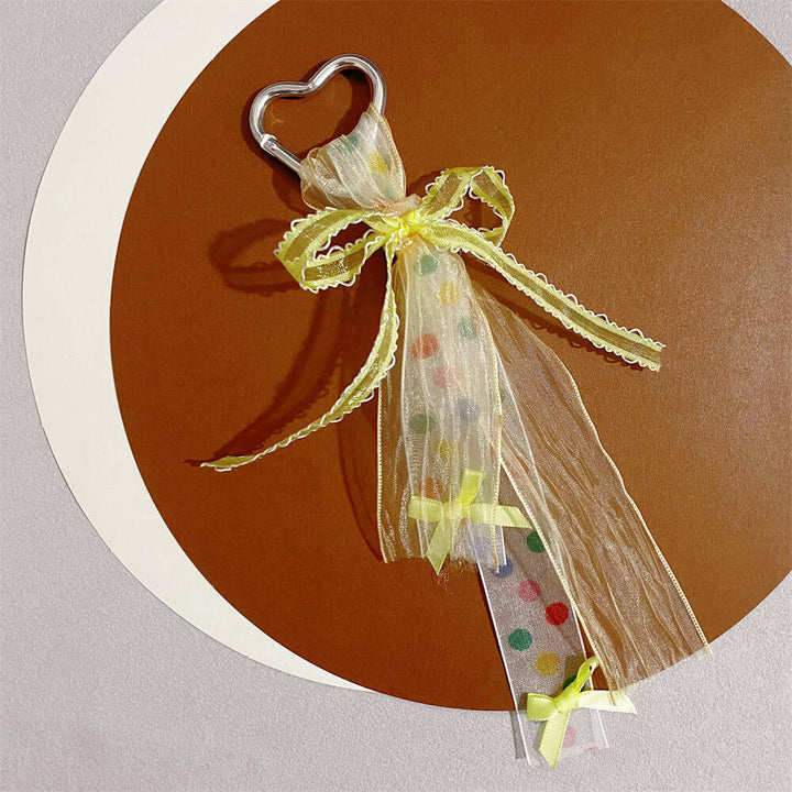 Decorative Heart-Shaped Keychain kalsten