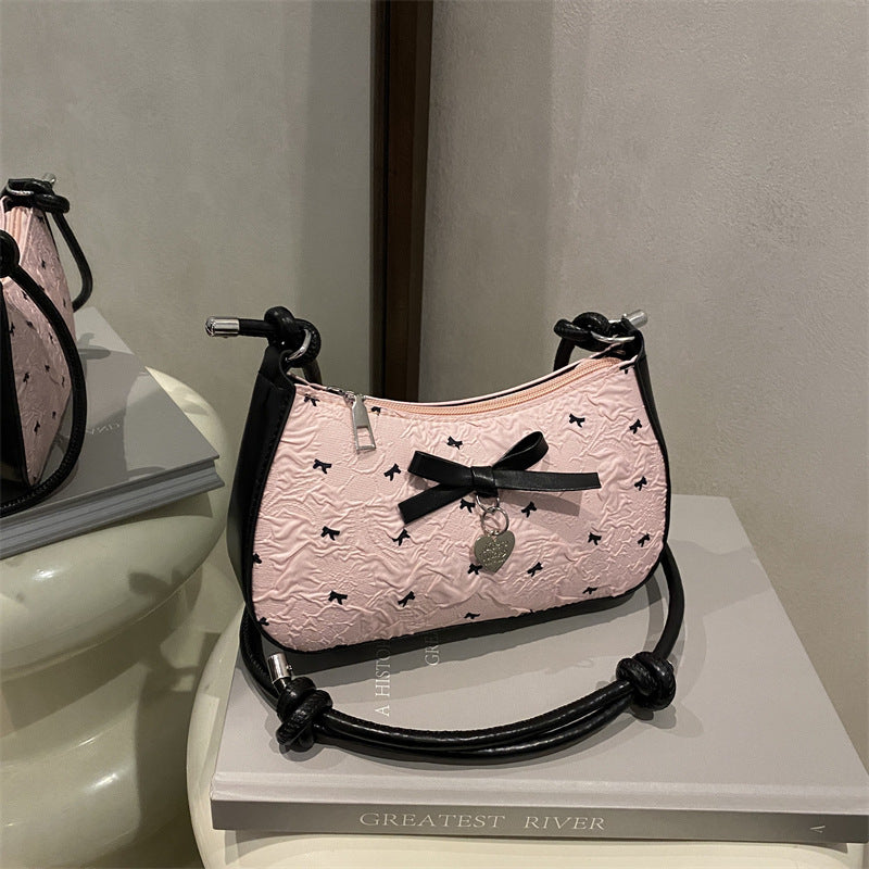Charming Bow Embellished Handbag Kalsten