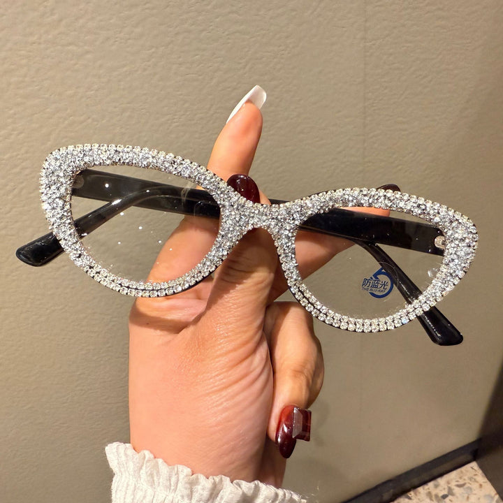 Women Glittering Cat-Eye Sunglasses Kalsten