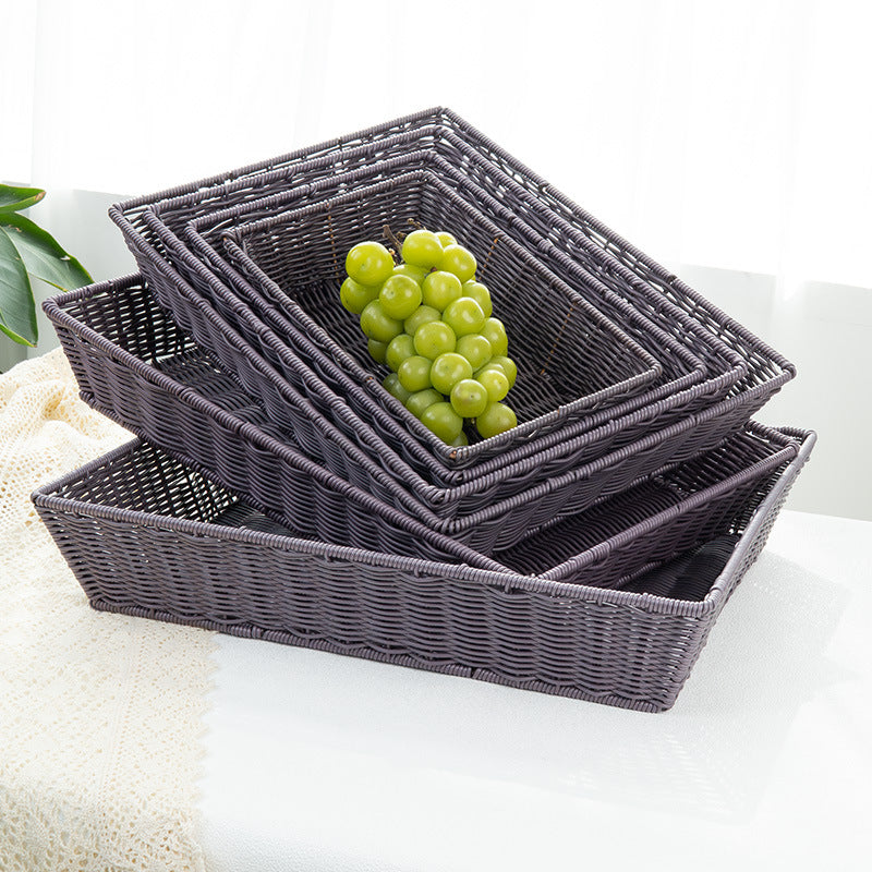 Versatile Storage Wicker Basket Kalsten