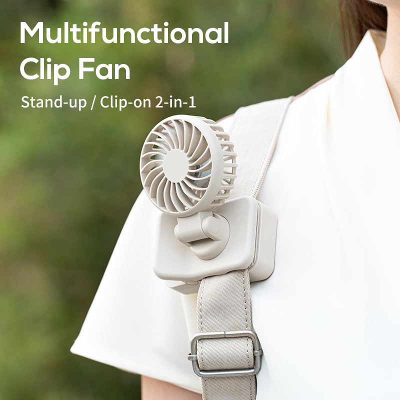 Women's portable clip fan with adjustable tilt angle Kalsten