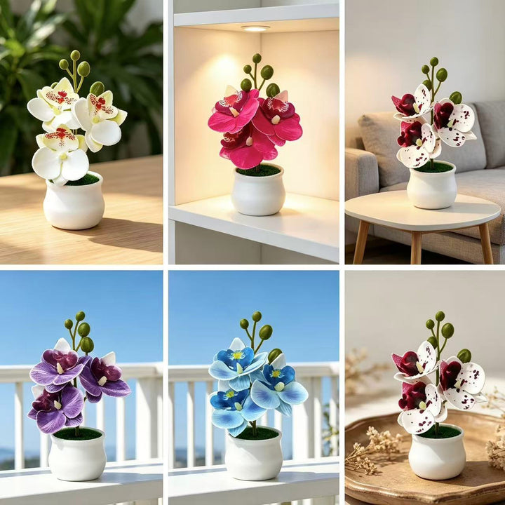 Elegant Artificial Orchid Decor