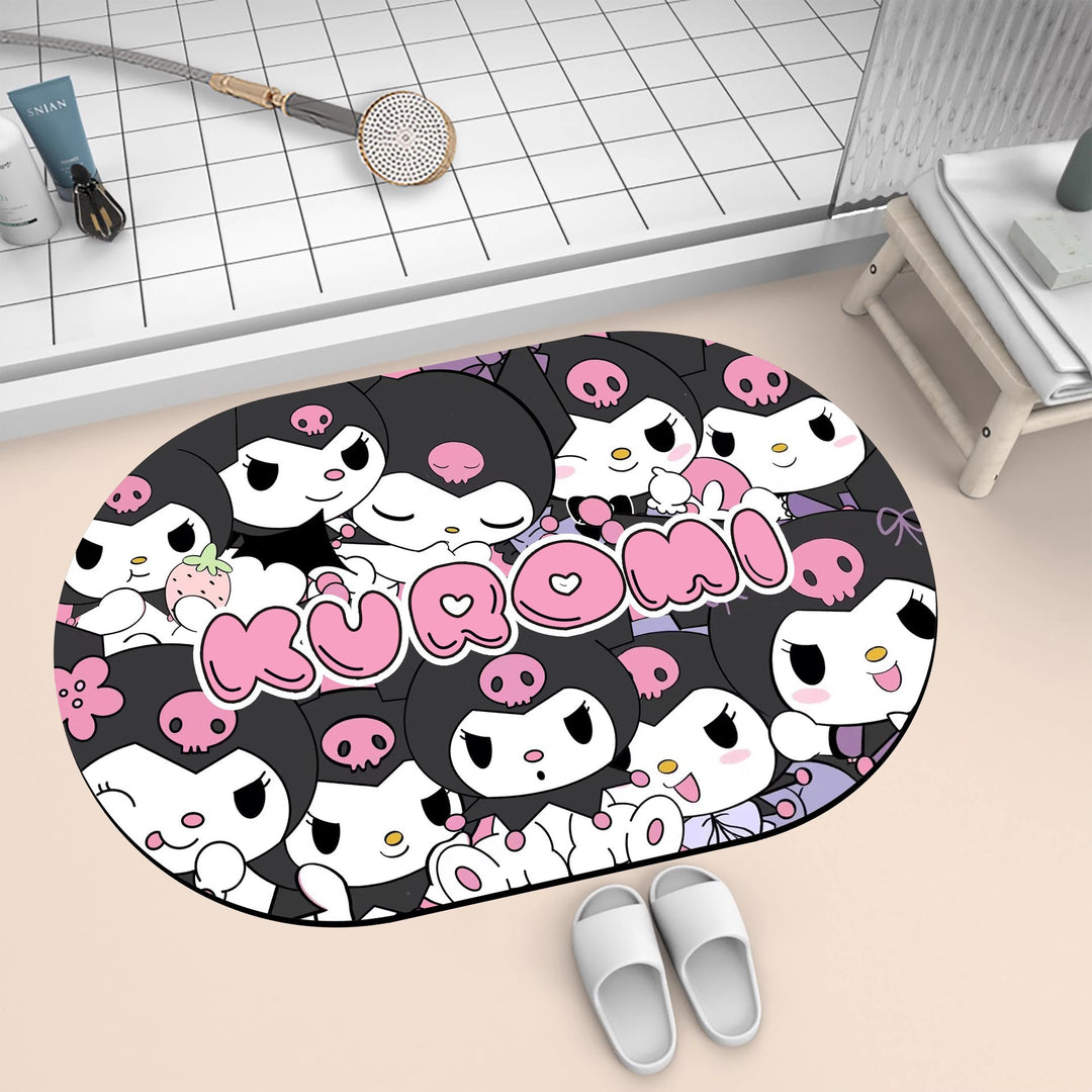 Cartoon Character Bath Mat