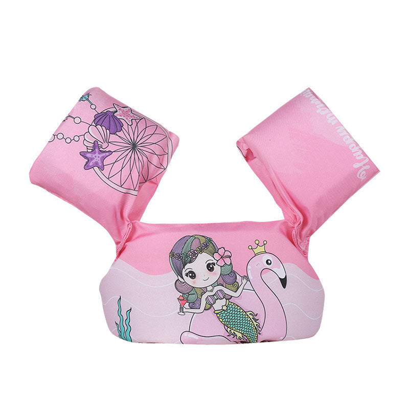 Women's Inflatable Swim Aid with Colorful Flamingo Design Kalsten